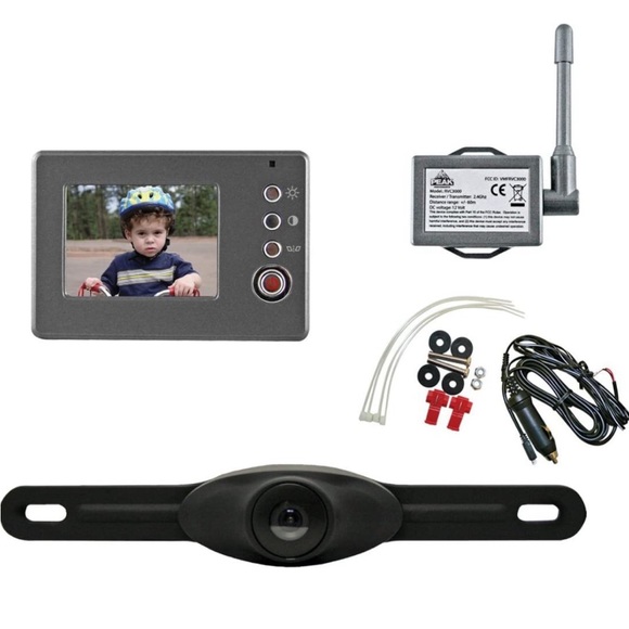 Vehicle - Peak PKCORA-01 Back-Up Camera 2.4 in. - Picture 1 of 7
